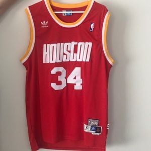 Hakeem Olajuwon Rockets Hardwood Classics Jersey